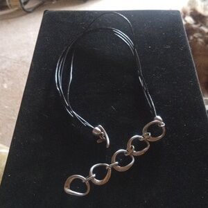 Elegant Silver Tone Chain Necklace. Premier Design